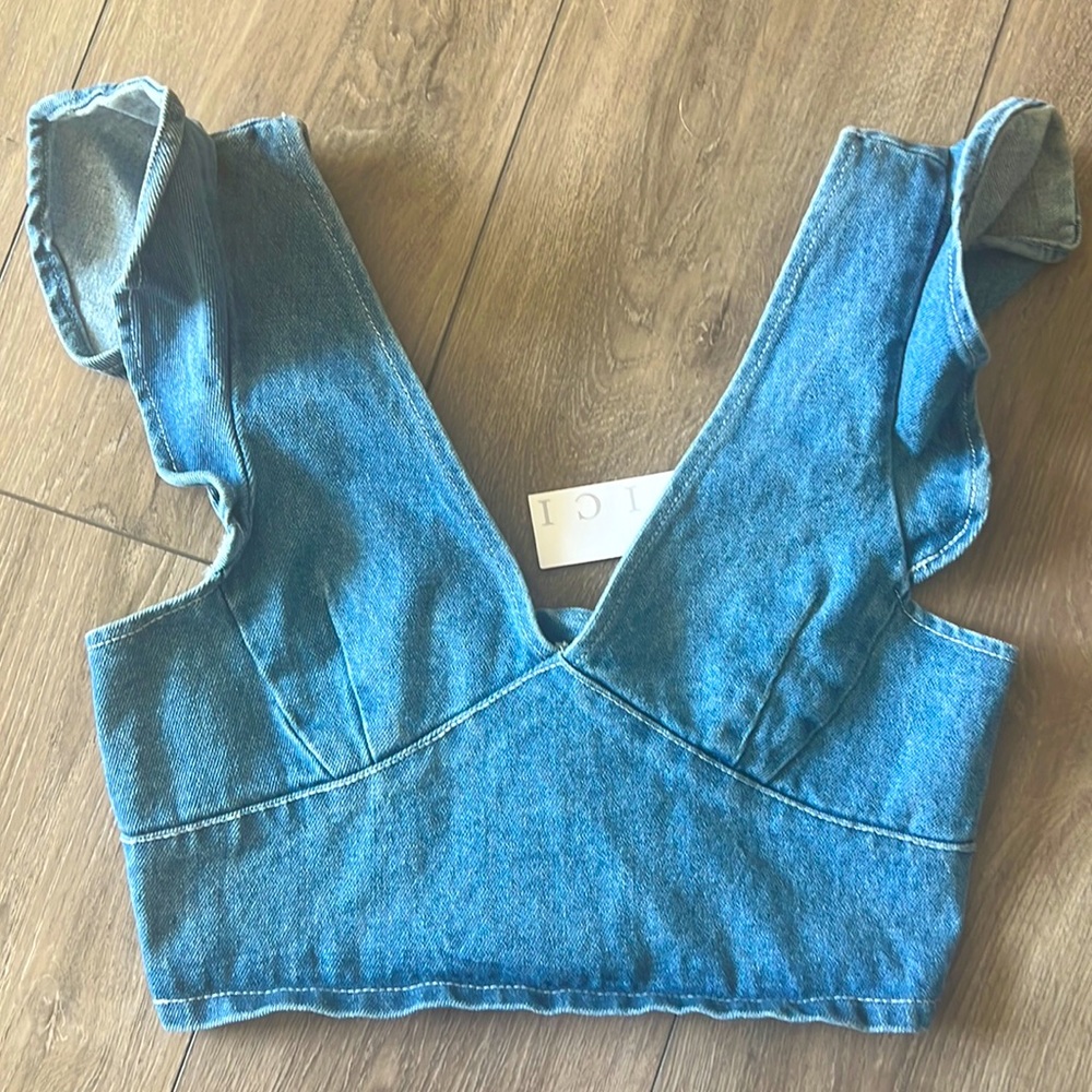 Vici // Skylar + Madison Denim Top